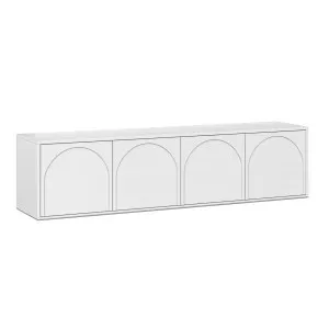 Aurora 4 Door Arch TV Entertainment Unit, White Oak by L3 Home, a Entertainment Units & TV Stands for sale on Style Sourcebook