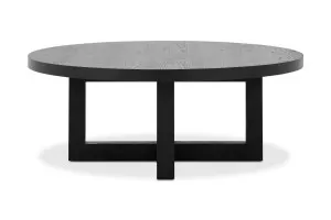 Bronte Round Coffee Table, Black, by Lounge Lovers by Lounge Lovers, a Coffee Table for sale on Style Sourcebook