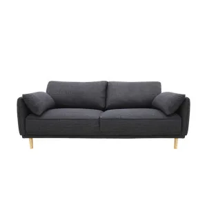 Hudson Plaza Flint Grey Sofa - 3 Seater by James Lane, a Sofas for sale on Style Sourcebook