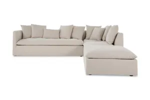 Santa Monica Right Corner Sofa, Florence Stone, by Lounge Lovers by Lounge Lovers, a Sofas for sale on Style Sourcebook