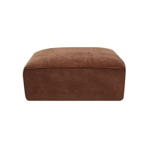 Riley Muse Rust Modular Small Ottoman by James Lane, a Ottomans for sale on Style Sourcebook