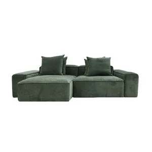 Riley Muse Forest Modular Sofa - 2 Seater Chaise by James Lane, a Sofas for sale on Style Sourcebook