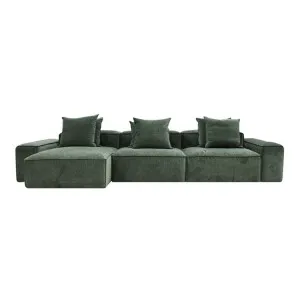 Riley Muse Forest Modular Sofa - 3 Seater Chaise by James Lane, a Sofas for sale on Style Sourcebook