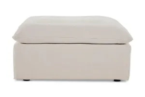 Santa Monica Ottoman, Florence Stone, by Lounge Lovers by Lounge Lovers, a Ottomans for sale on Style Sourcebook