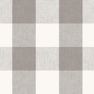 Gingham Pewter 9cm by Fusion, a Fabrics for sale on Style Sourcebook