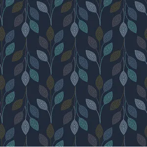 Leaf Blue Bell by Fusion, a Fabrics for sale on Style Sourcebook