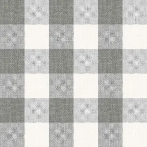 Gingham Silver 4.5cm by Fusion, a Fabrics for sale on Style Sourcebook