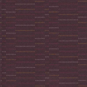 Punchcard Burgundy by Fusion, a Fabrics for sale on Style Sourcebook