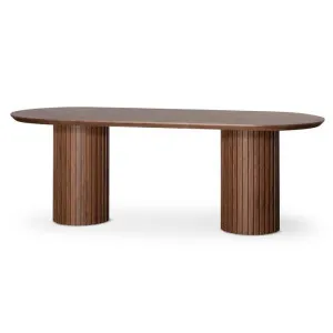 Marty 2.5m Wooden Dining Table - Walnut by Interior Secrets - AfterPay Available by Interior Secrets, a Dining Tables for sale on Style Sourcebook