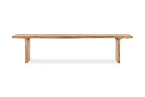 Dakota Block Bench, Teak, by Lounge Lovers by Lounge Lovers, a Chairs for sale on Style Sourcebook