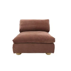 Tully Muse Rust Armless Sofa Chair Module by James Lane, a Sofas for sale on Style Sourcebook