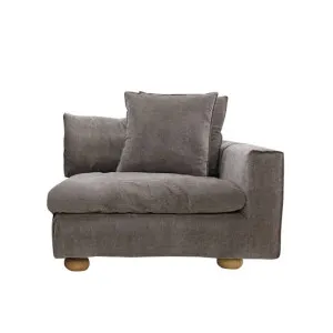 Tully Muse Mink Right Arm Facing Chair Module by James Lane, a Sofas for sale on Style Sourcebook