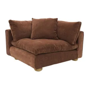 Tully Muse Rust Corner Sofa Chair Module by James Lane, a Sofas for sale on Style Sourcebook