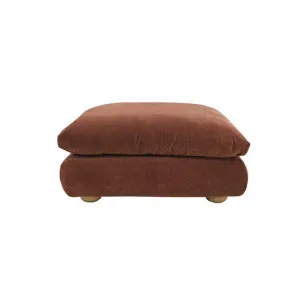 Tully Muse Rust Ottoman by James Lane, a Ottomans for sale on Style Sourcebook