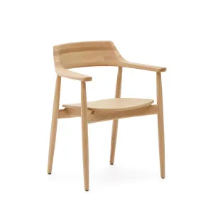 Fondes chair in solid oak wood with natural finish FSC Mix Credit by Kave Home, a Dining Chairs for sale on Style Sourcebook