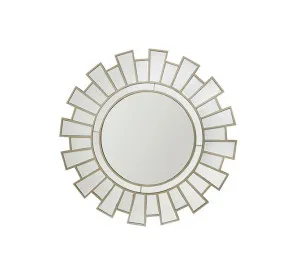 Decorative Wall Mirror 80cm by Luxe Mirrors, a Mirrors for sale on Style Sourcebook