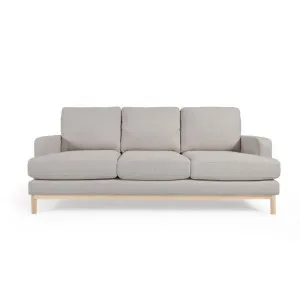 Mihaela 3 seater sofa in grey micro bouclé, 203 cm by Kave Home, a Sofas for sale on Style Sourcebook