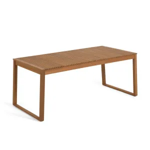 Emili solid acacia garden table, 180 x 90 cm FSC 100% by Kave Home, a Tables for sale on Style Sourcebook