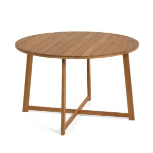 Dafne round garden table in solid acacia, Ø 120 cm FSC 100% by Kave Home, a Tables for sale on Style Sourcebook