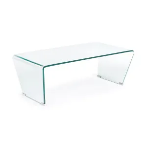 Burano glass coffee table 120 x 60 cm by Kave Home, a Coffee Table for sale on Style Sourcebook