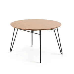 Extendable table Novac Ø 120 (200) cm by Kave Home, a Dining Tables for sale on Style Sourcebook