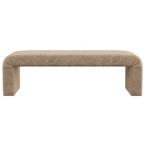 Felix Bench Seat - Oxford Tan Mottled Velvet by Urban Road, a Benches for sale on Style Sourcebook