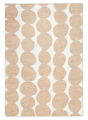 Loannis Beige Ivory Indoor Outdoor Washable Rug by Miss Amara, a Contemporary Rugs for sale on Style Sourcebook