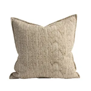 Lowan Cushion - Natural/Chocolate by Eadie Lifestyle, a Cushions, Decorative Pillows for sale on Style Sourcebook