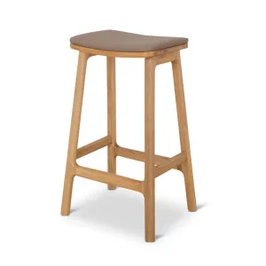 Cyprus 67cm Natural Bar Stool - Mocha Brown by Interior Secrets - AfterPay Available by Interior Secrets, a Bar Stools for sale on Style Sourcebook