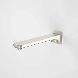 Caroma Luna Basin/Bath Outlet Brushed Nickel 226mm by Caroma, a Bathroom Taps & Mixers for sale on Style Sourcebook