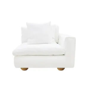 Tully Muse Frost Right Arm Facing Chair Module by James Lane, a Sofas for sale on Style Sourcebook