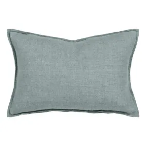 Dolce Feather Fill Cushion 55x35cm in Sage by OzDesignFurniture, a Cushions, Decorative Pillows for sale on Style Sourcebook