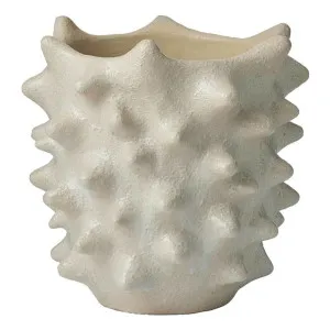 Milligan Pot Small 25x25cm in Ivory by OzDesignFurniture, a Baskets, Pots & Window Boxes for sale on Style Sourcebook