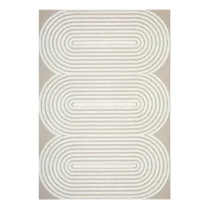 Lotus Carl Rug 240x330cm in Beige/Off White by OzDesignFurniture, a Contemporary Rugs for sale on Style Sourcebook