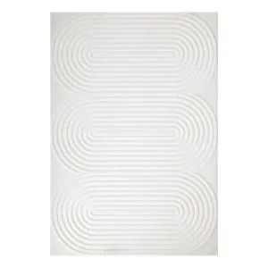 Lotus Carl Rug 160x230cm in Off White by OzDesignFurniture, a Contemporary Rugs for sale on Style Sourcebook