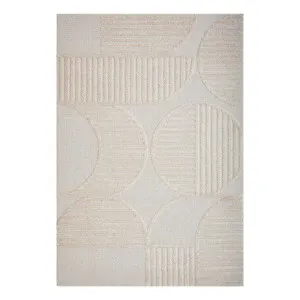 Lotus Leo Rug 160x230cm in Beige by OzDesignFurniture, a Contemporary Rugs for sale on Style Sourcebook