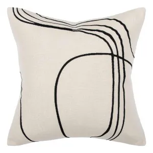 Loveline Feather Fill Cushion 50x50cm in Ecru by OzDesignFurniture, a Cushions, Decorative Pillows for sale on Style Sourcebook