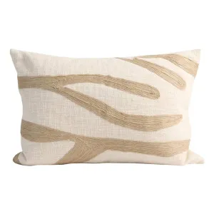 Zanth Feather Fill Cushion 40x60cm in Ivory/Natural by OzDesignFurniture, a Cushions, Decorative Pillows for sale on Style Sourcebook