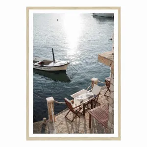 Hvar Date Framed Print in 61 x 84cm by OzDesignFurniture, a Prints for sale on Style Sourcebook