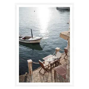 Hvar Date Framed Print in 118 x 165cm by OzDesignFurniture, a Prints for sale on Style Sourcebook