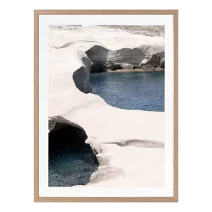 Mediterranean Cove Framed Print in 55 x 70cm by OzDesignFurniture, a Prints for sale on Style Sourcebook