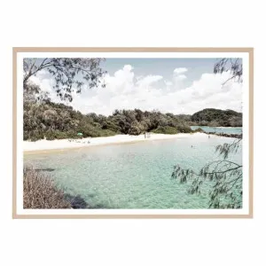 Beachside Bliss Framed Print in 62 x 45cm by OzDesignFurniture, a Prints for sale on Style Sourcebook