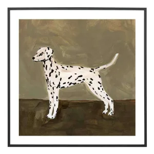 Dalmatian Portrait Framed Print in 38 x 38cm by OzDesignFurniture, a Prints for sale on Style Sourcebook