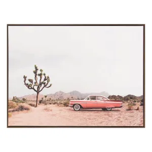 Desert Cadillac Box Framed Canvas in 93 x 63cm by OzDesignFurniture, a Painted Canvases for sale on Style Sourcebook