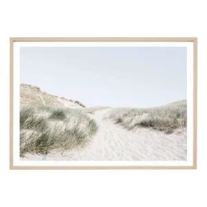 Seaside Path Framed Print in 87 x 62cm by OzDesignFurniture, a Prints for sale on Style Sourcebook