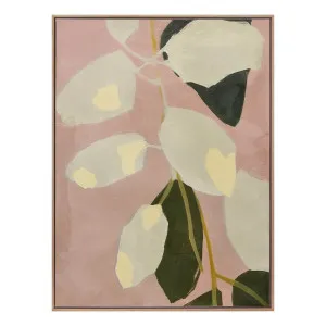 Sweet Leaves Ii Box Framed Canvas in 78 x 103cm by OzDesignFurniture, a Painted Canvases for sale on Style Sourcebook