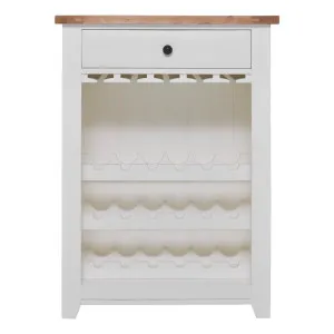 Mango Creek Wine Cabinet in White / Clear by OzDesignFurniture, a Cabinets, Chests for sale on Style Sourcebook