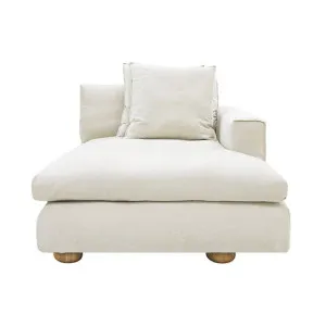 Tully Muse Flax Chaise Right Arm Facing Module by James Lane, a Sofas for sale on Style Sourcebook