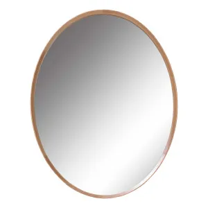 Benny Oval Mirror 85x110cm in Natural by OzDesignFurniture, a Mirrors for sale on Style Sourcebook