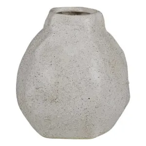 Dunes Vase Small 13.5x15cm in White by OzDesignFurniture, a Vases & Jars for sale on Style Sourcebook